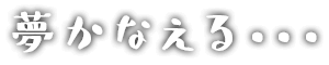 夢かなえる